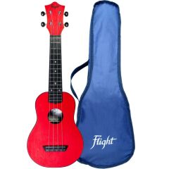 Flight TUS35 Travel Soprano Ukulele (Kırmızı)