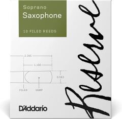 D'Addario Woodwinds Reserve DIR1020 Soprano Saksafon Kamışı No: 2