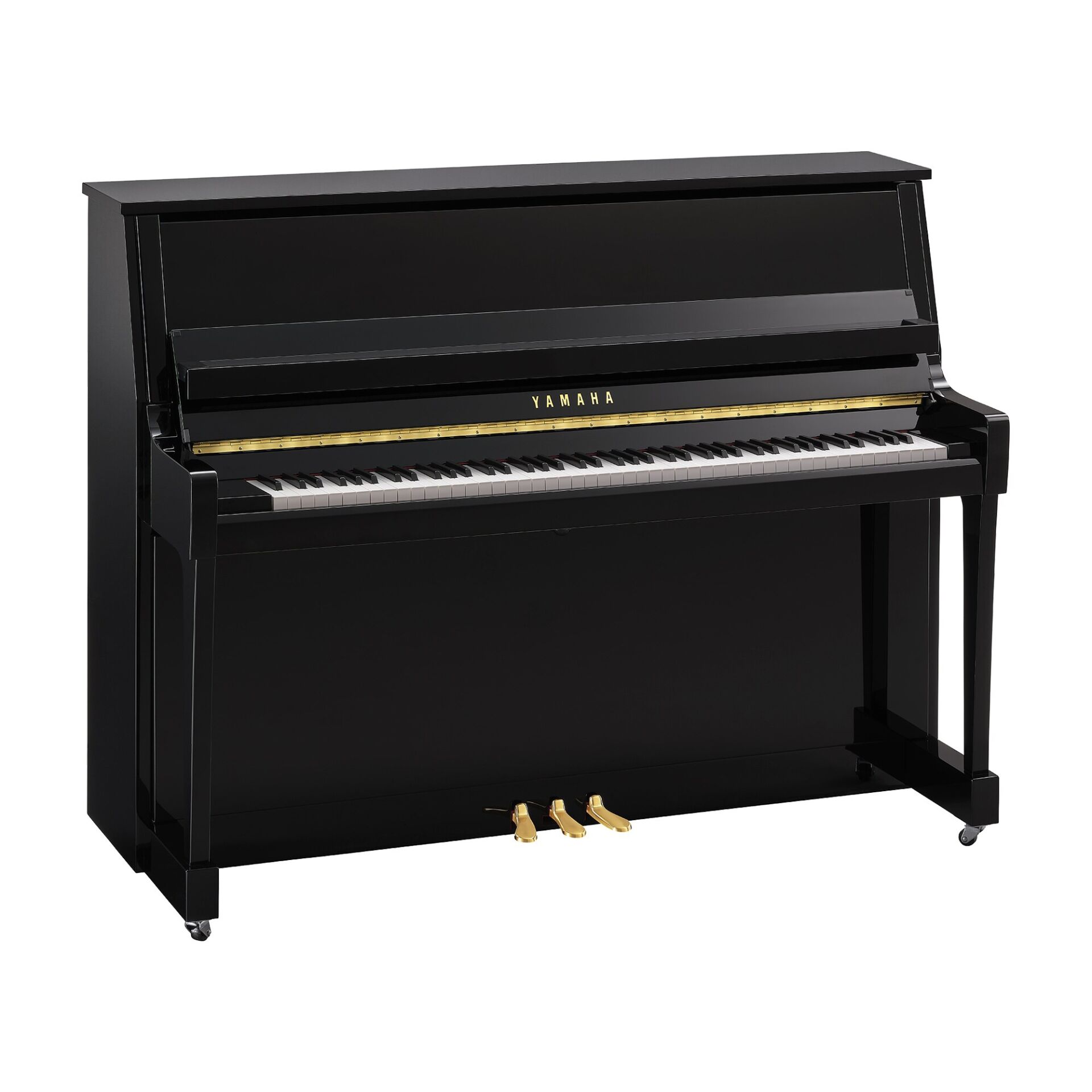 Yamaha B20 Upright Akustik Piyano (Parlak Siyah)