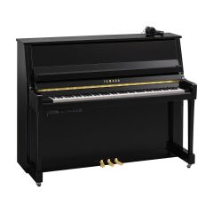 Yamaha B20 SC3 Silent Akustik Duvar Piyano (Parlak Siyah)