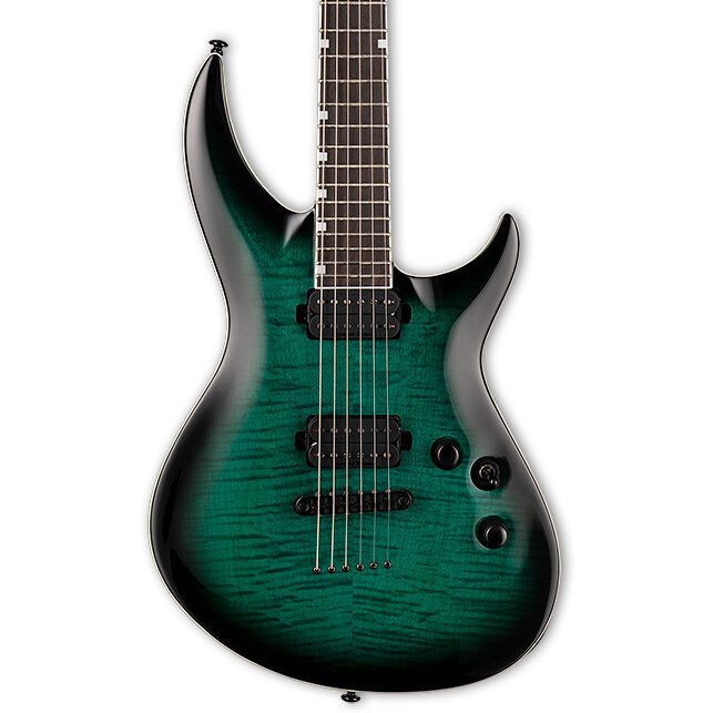 ESP LTD H3-1000 Black Turquoise Burst Elektro Gitar
