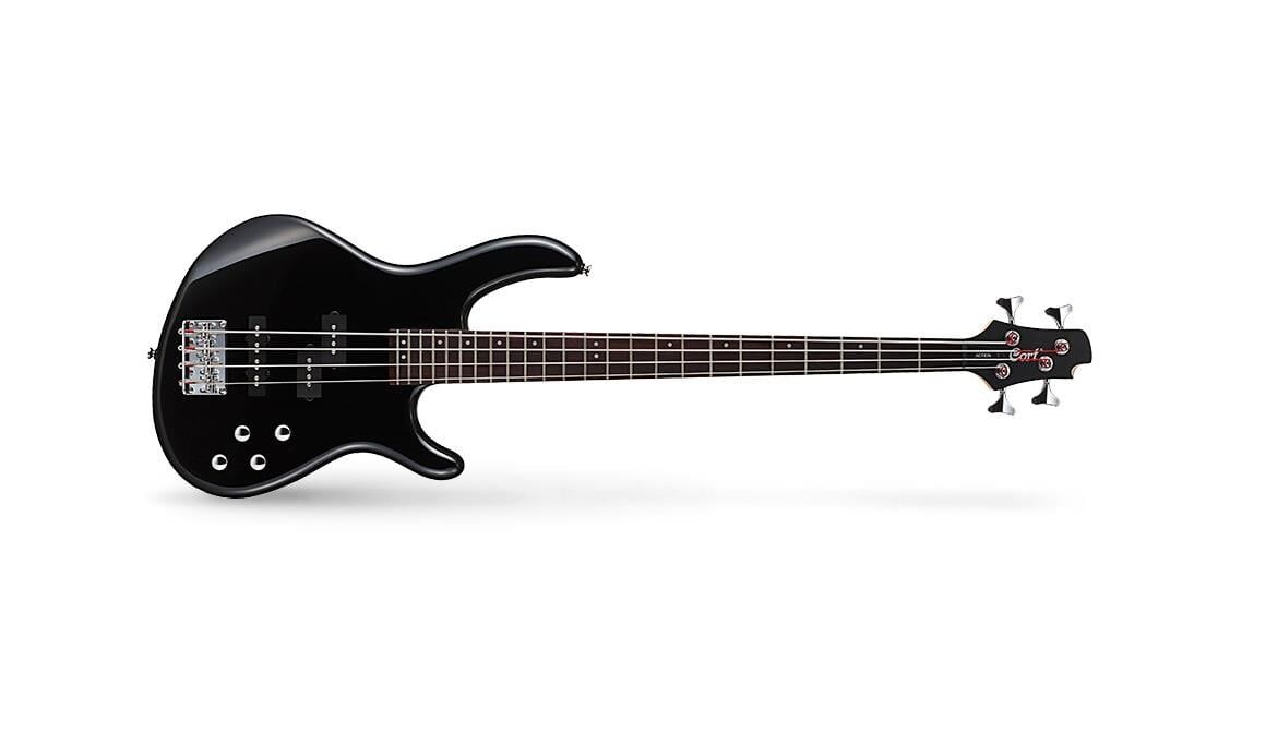 CORT AB4PLUSBK BASS GİTAR, AKTİF 4 TELLİ SİYAH