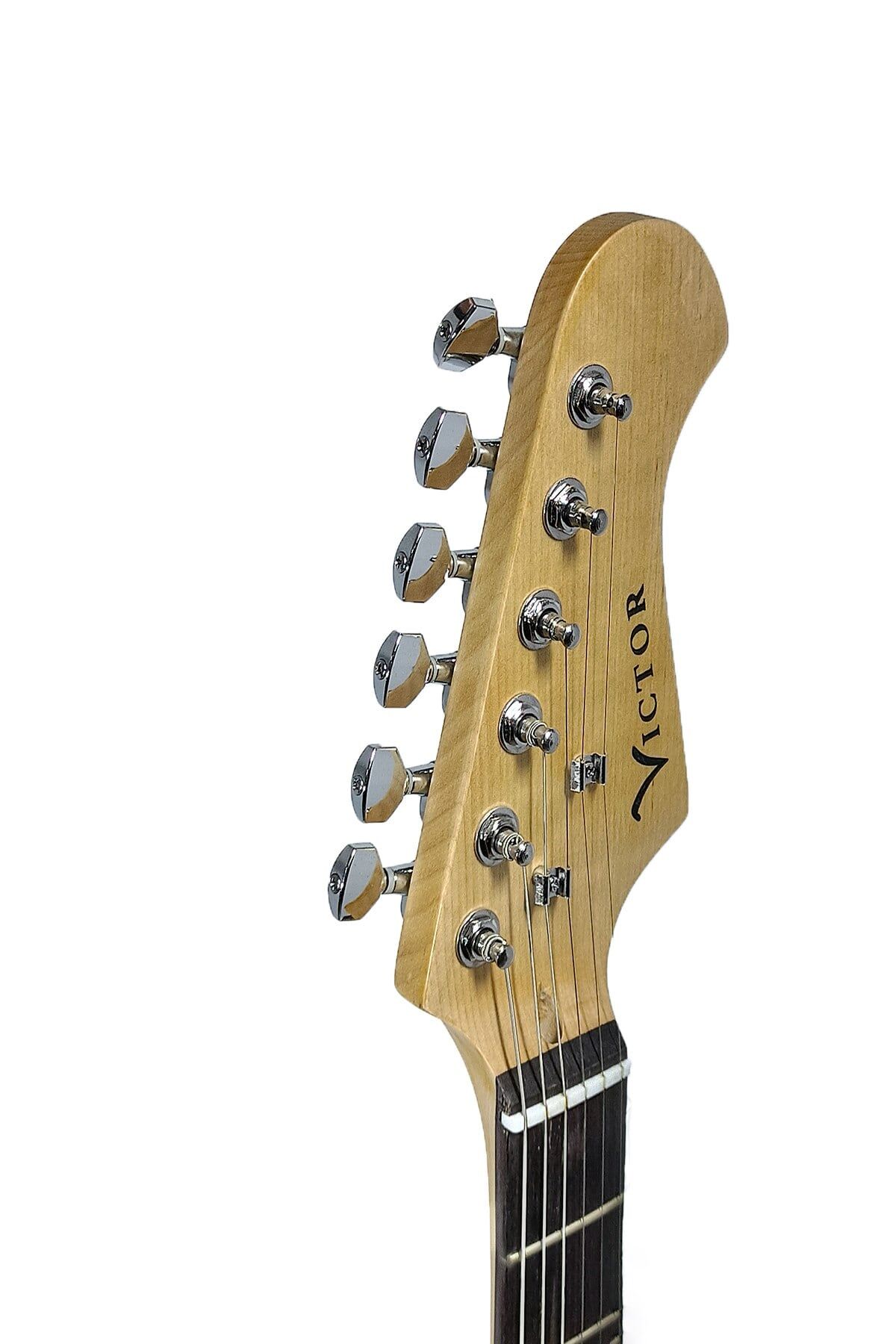 Victor VC1S Elektro Gitar Sarı Renk