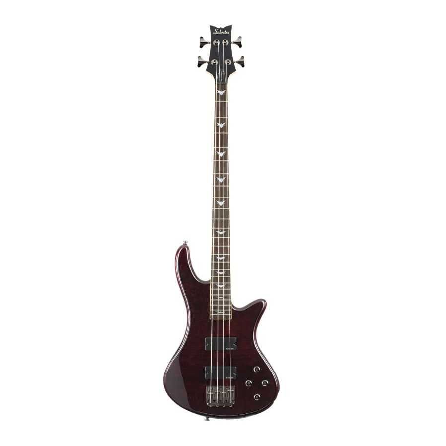 Schecter Stiletto Extreme-4 Bas Gitar (Black Cherry)