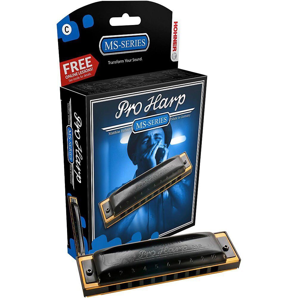 Hohner Pro Harp MS Serisi Mızıka (Mi Bemol Majör)