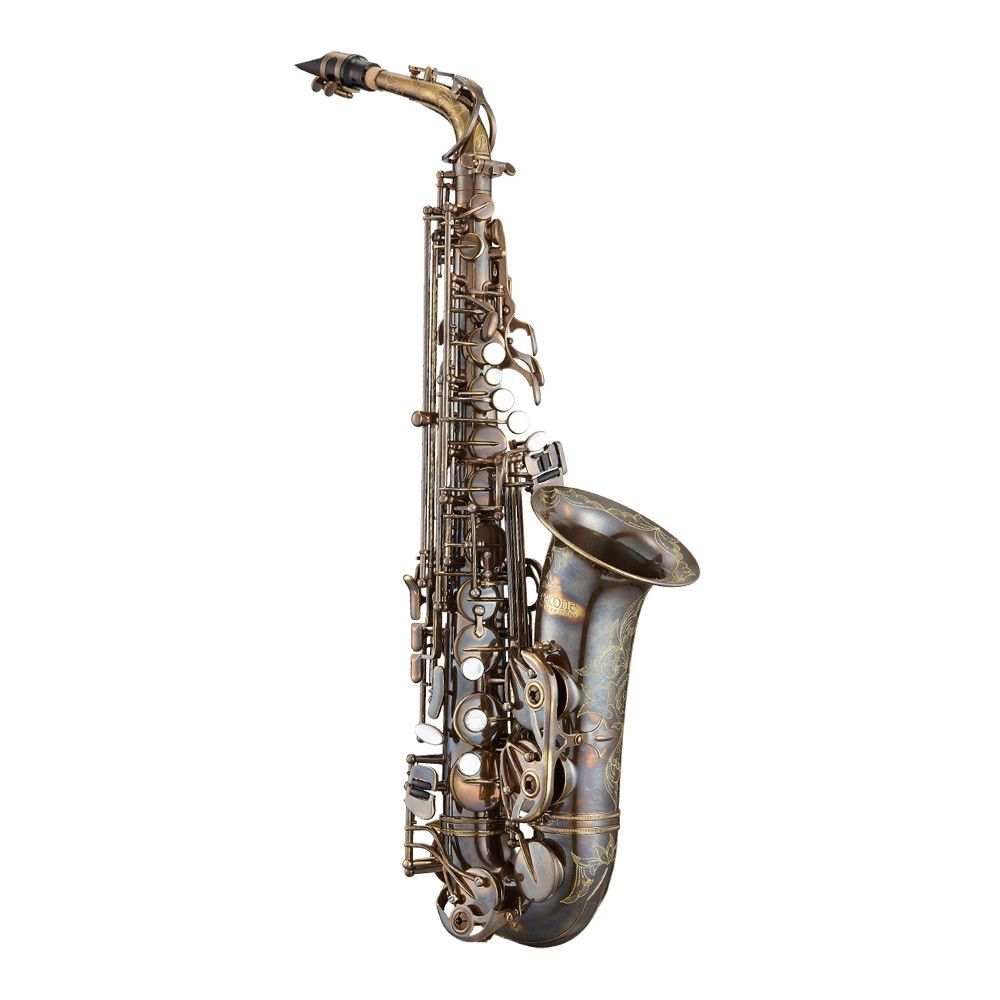 Antigua WAS6200CA Pro One Eb Alto Saksafon (Classic Antique Finish)