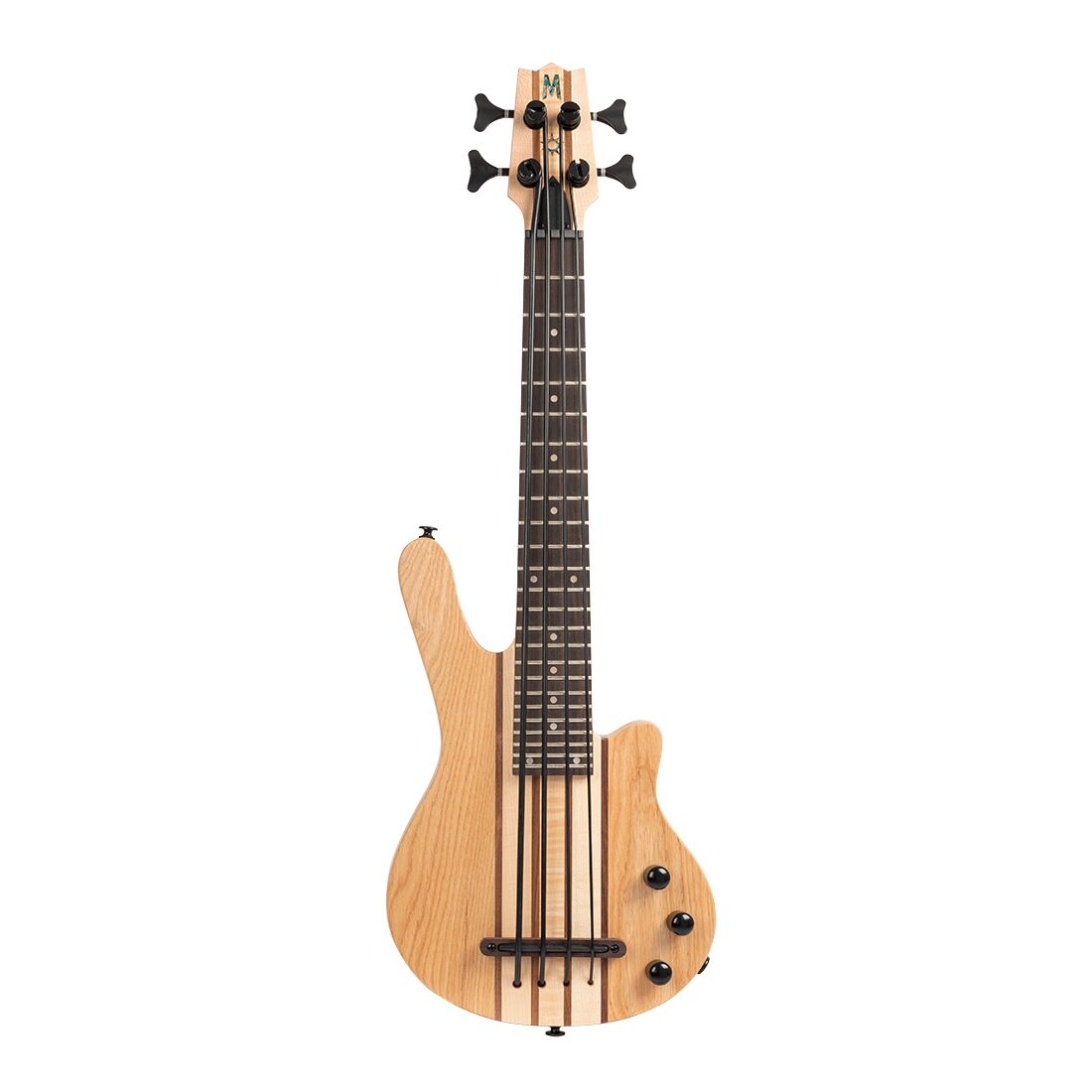 Mahalo MEB1PRO Elektro Bas Ukulele (Natural)