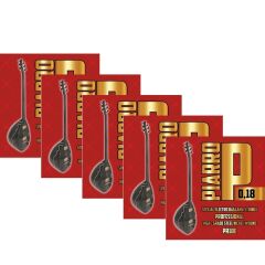 Piarro PR18E Elektro Bağlama Teli Takımı 5 Takım( Topuzlu )