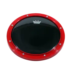 REMO PRACTICE PAD AMBASSADOR EBONY 8 inç Kırmızı