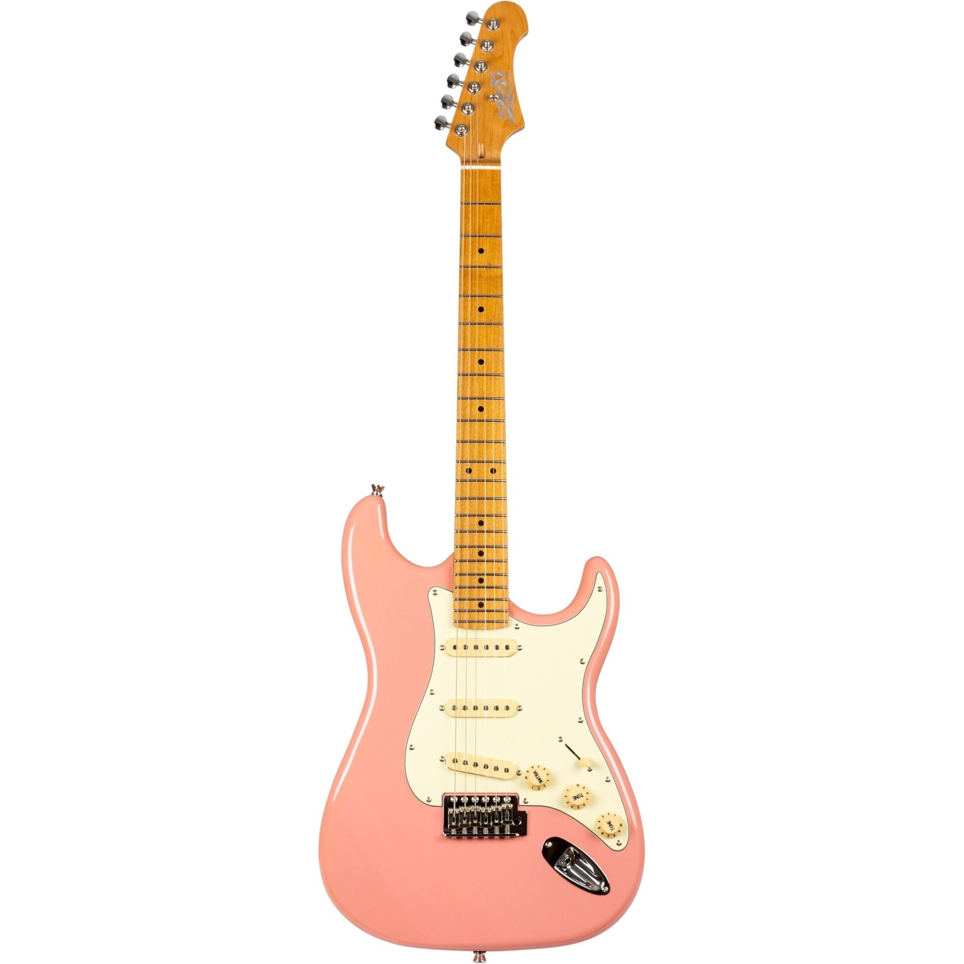 Jet JS-300 BGD SSS Elektro Gitar (Burgundy Pink)
