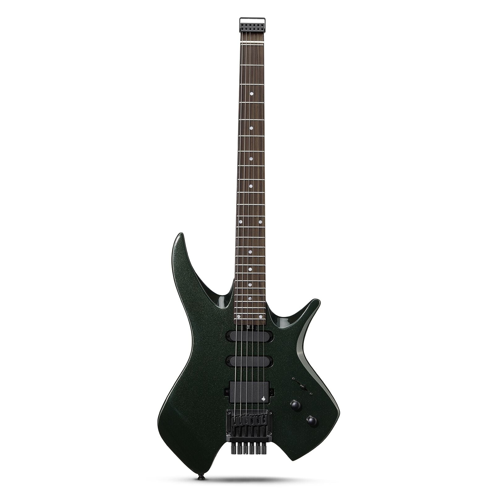 Donner HLX-500 Headless Elektro Gitar (Racing Green)
