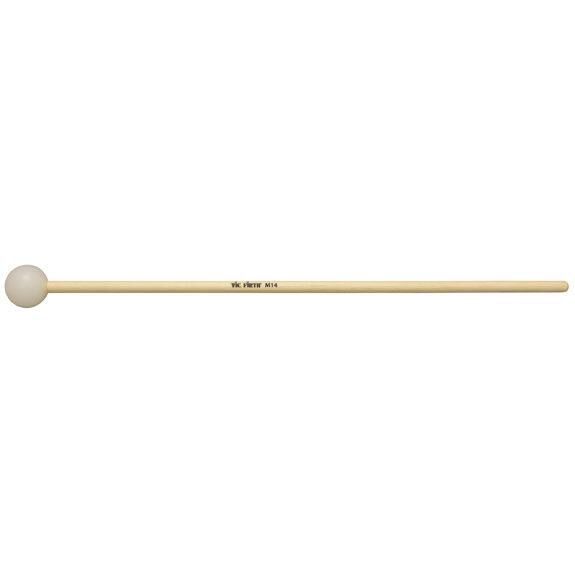 VICFIRTH M14 BAGET KEYMALLET SOFT, WHITE POLY MALLETS
