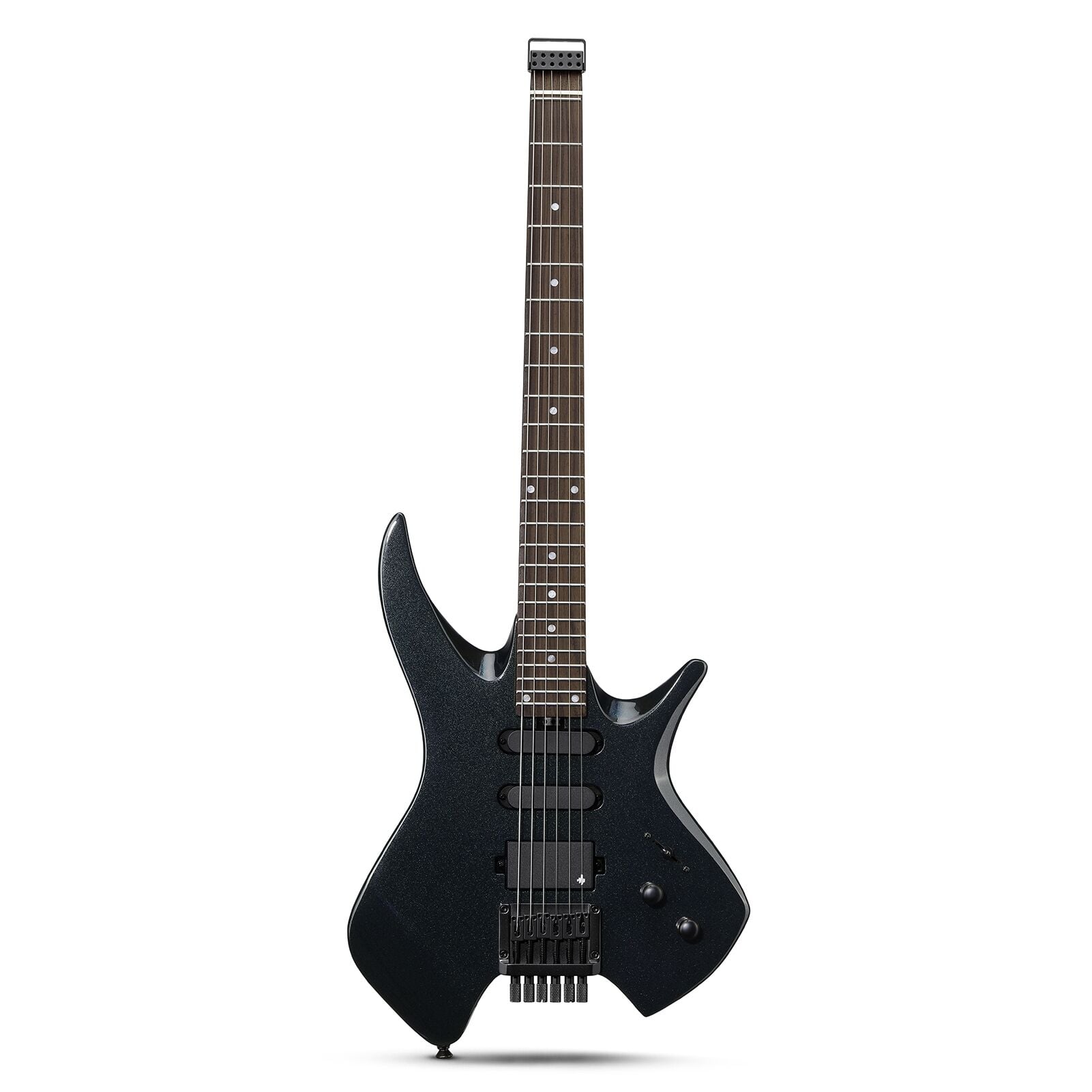 Donner HLX-500 Headless Elektro Gitar (Mercedes Blue)
