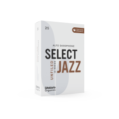 D'Addario Woodwinds Organic Select Jazz Unfiled Alto Saksafon Kamışı No:2 Soft