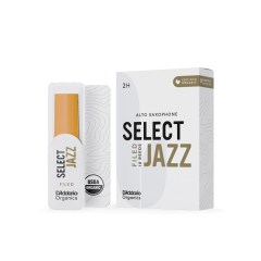 D'Addario Woodwinds Organic Select Jazz Alto Saksafon Kamışı No:2 Hard