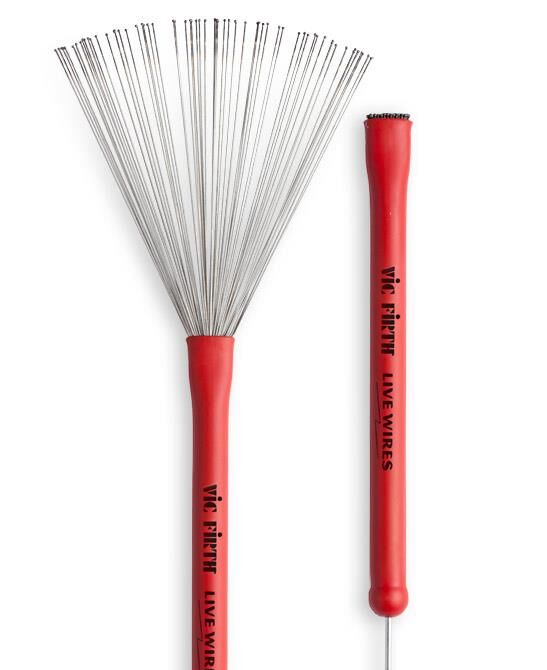 VICFIRTH LW LIVE WIRES FIRÇA BAGET, HEAVY GAUGE, 1/2''