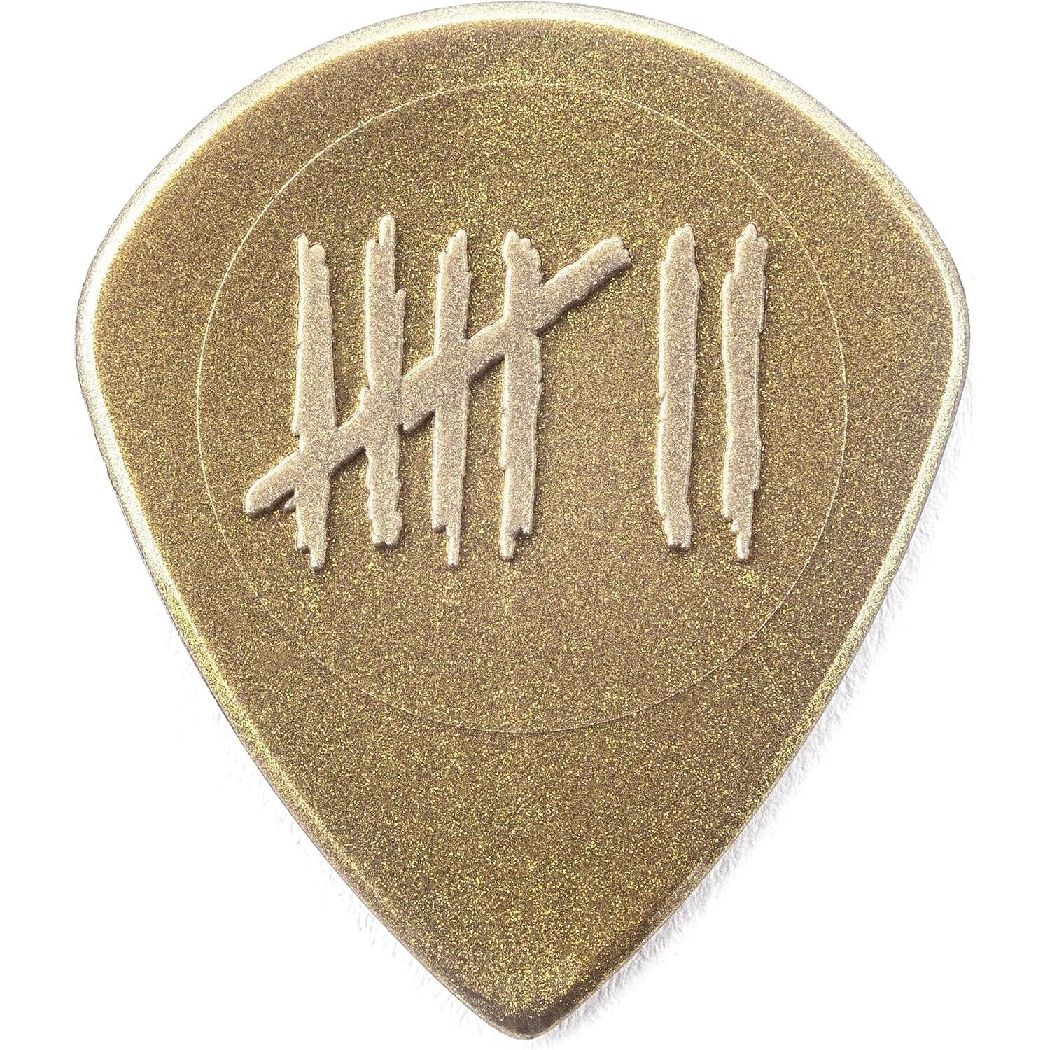 Jim Dunlop Mick Thomson Gold Custom Jazz III XL 6'lı Paket Pena
