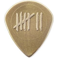 Jim Dunlop Mick Thomson Gold Custom Jazz III XL 6'lı Paket Pena