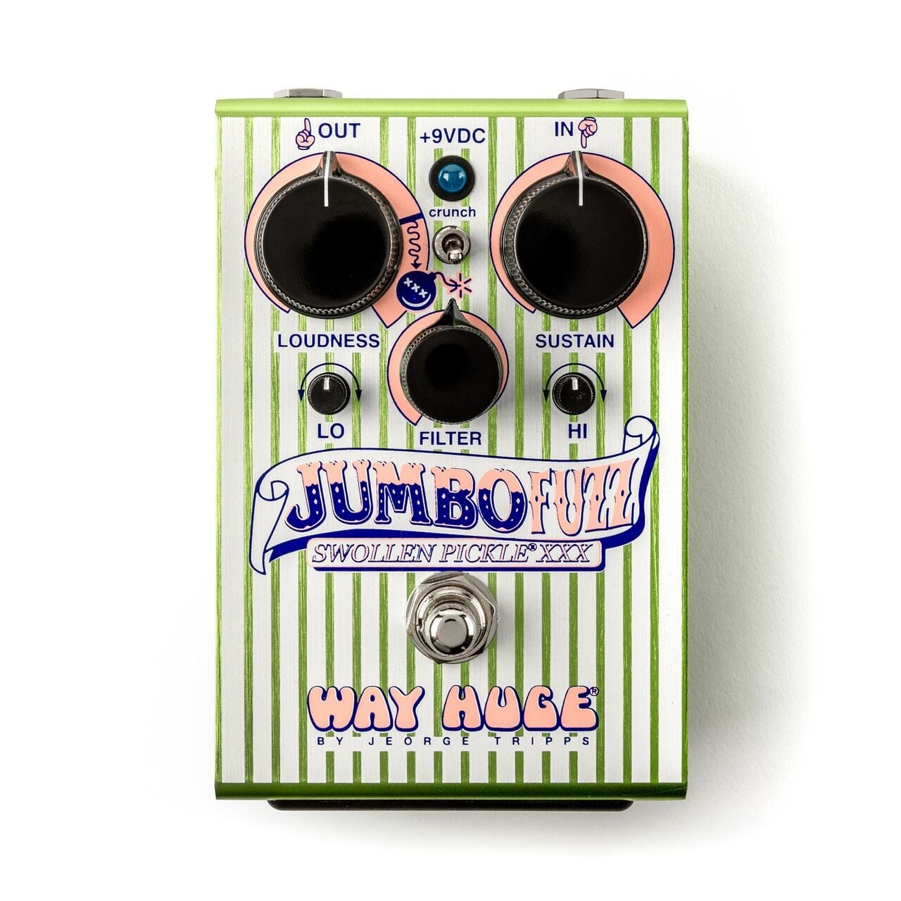 WAY HUGE® WHE407 Swollen Pickle® XXX Jumbo Fuzz Pedalı 