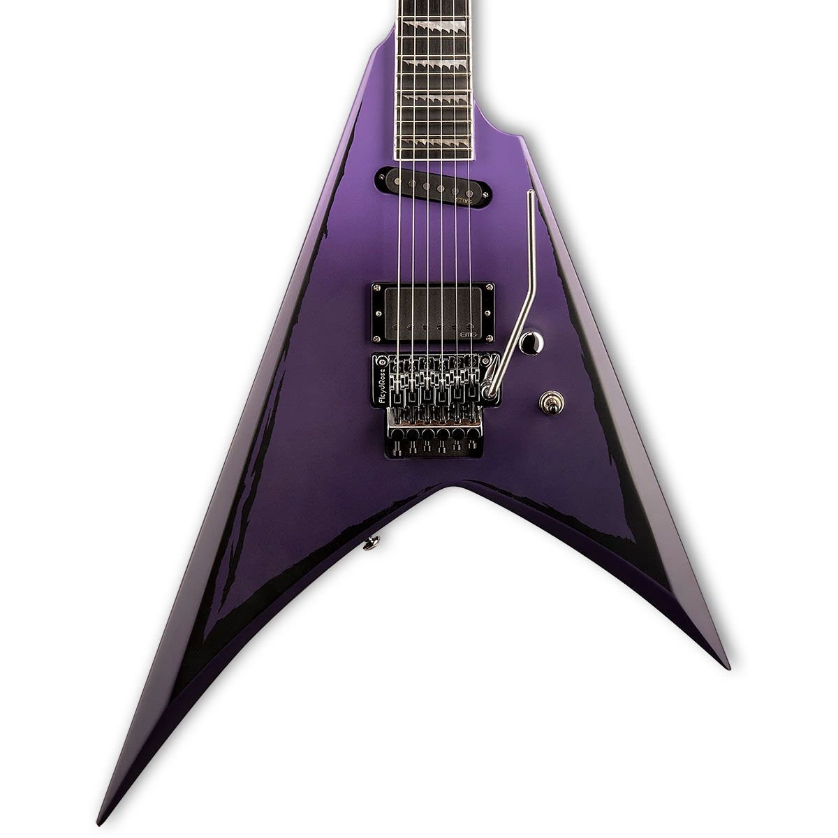 ESP LTD Alexi Laiho Signature Ripped Purple Fade Satin Elektro Gitar