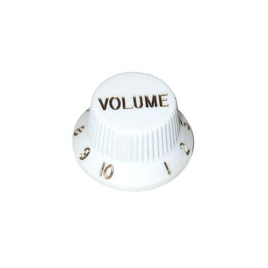 Dr Parts Plastic Volume Knob (Beyaz)