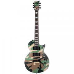ESP LTD EC-1000 Woodland Camo Satin Elektro Gitar