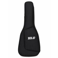 Solid Case Lux Klasik Gitar Gigbag (Siyah Kırmızı)
