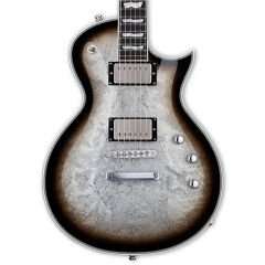 ESP Eclipse Custom Silver Liquid Metal Burst Elektro Gitar