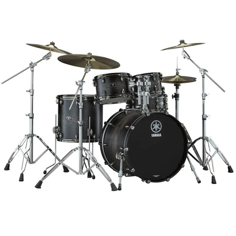 Yamaha Live Custom Hybrid Oak Fusion 20'' Akustik Davul (Charcoal Sunburst)