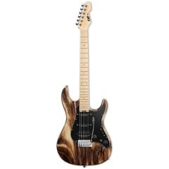 ESP Custom Snapper CTM Drift Wood Burner Satin Elektro Gitar