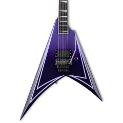 ESP LTD Alexi Hexed Signature Purple Fade Pinstripes Elektro Gitar