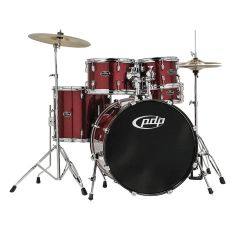 PDP Drums Centerstage 20'' Akustik Davul (Ruby Sparkle)
