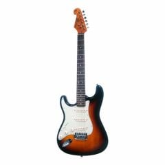 SX Stratocaster Solak Elektro Gitar (3-Tone Sunburst)