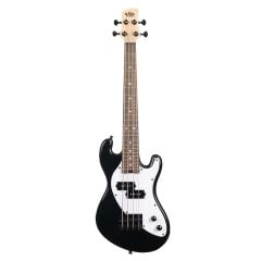 Kala Solid Body 4 Telli Jet Black Perdeli U•BASS® Bas Gitar