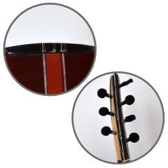 Bağlama Polyester Ardıç Kısa Sap Ekolayzırlı BPAK3EQ Kılıf Hediyeli