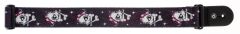 PLANETWAVES 50LT03 GİTAR ASKISI, 50MM, DOKUMA MISS SKULL