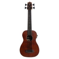 Kala Exotic Mahogany Solak Akustik-Elektro U•BASS® Akustik Bas Gitar