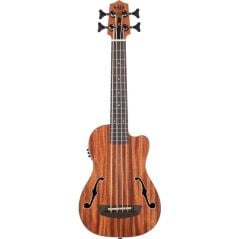 Kala Journeyman Maun Akustik-Elektro U•BASS® Mini Bas Gitar (Natural)