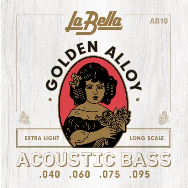 La Bella Golden Alloy Akustik Bas Gitar Teli (040-095)