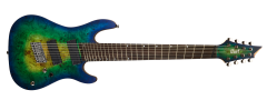 CORT KX508MS II MBB ELEKTRO GİTAR, MARIANA BLUE BURST, 8 TELLİ