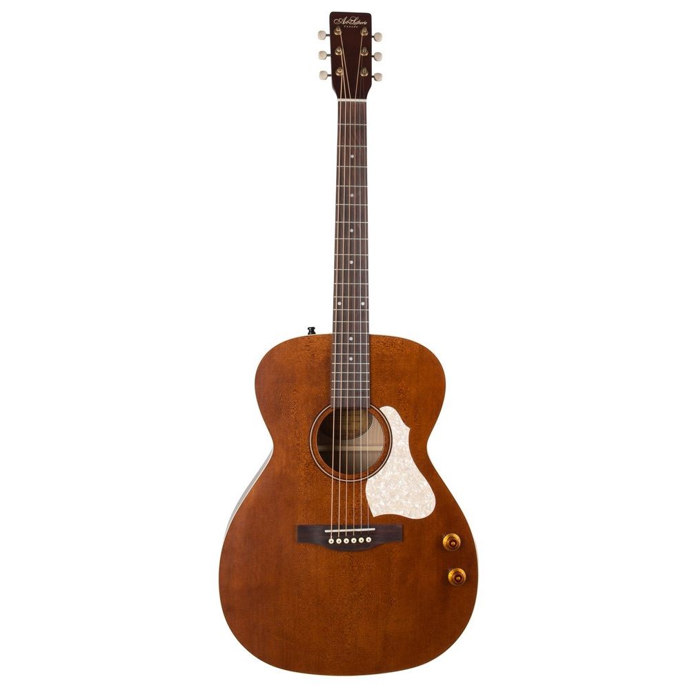 Art & Lutherie Legacy Q-discrete Concert Hall Elektro Akustik Gitar (Havana Brown)