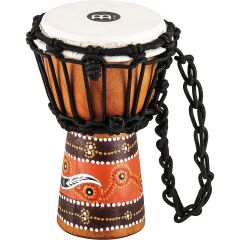 Meinl HDJ5-XXS African Style XX-Small Djembe (Brown Python Design)