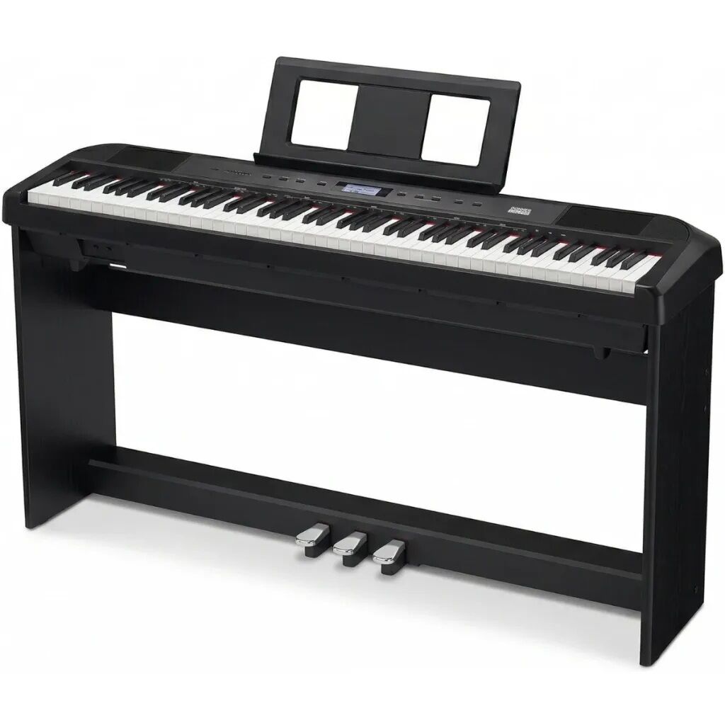 Donner Lite 200 Dijital Taşınabilir Piyano Set (Siyah)