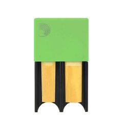 D'Addario Sib Klarnet  Soprano ve Alto Saksafon Kamışı Kutusu- Yeşil