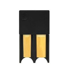 D'Addario Sib Klarnet Soprano ve Alto Saksafon Kamışı Kutusu - Siyah