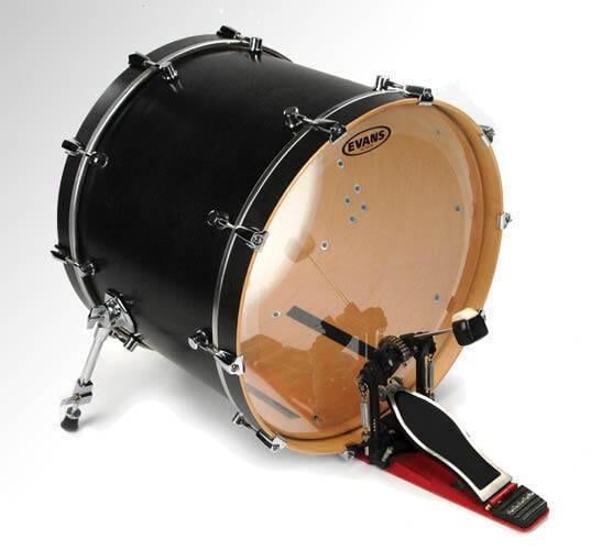 EVANS BD22GB3 22'' DERİ KİCK CLEAR RİNGLİ ÇİFT KAT (13 MİL)