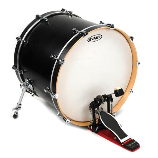 EVANS BD22G2CW 22'' DERİ KİCK KUMLU BEYAZ ÇİFT KAT (14 MİL)