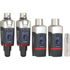 Xvive XV-U35D Kablosuz Mikrofon Sistemi - Çift Mikrofon için Set