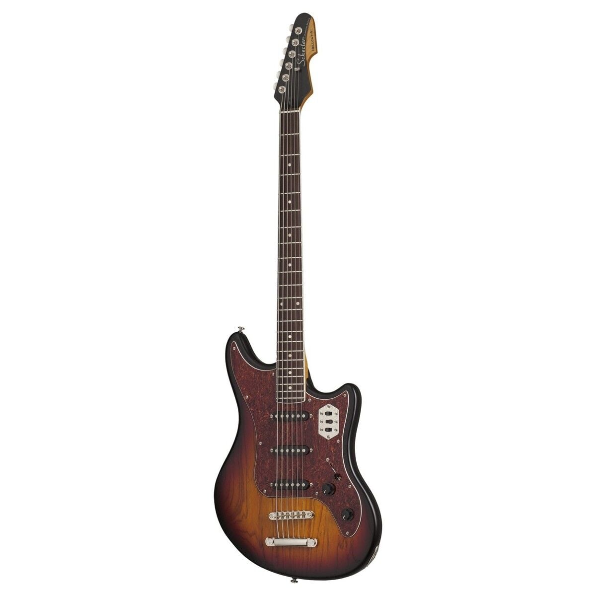 Schecter Hellcat-VI Elektro Gitar (3-Tone Sunburst Pearl (3TSBP))