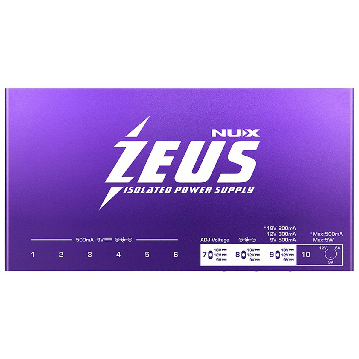 Nux ZEUS İzolasyonlu Çoklu Pedal Adaptörü